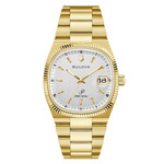Bulova Super Seville Day-Date Gold-tone with White Dial #97B223 Bulova Super Seville Day-Date Gold-tone with White Dial #97B223