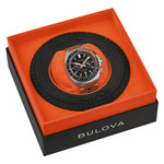 Bulova Racer Chronograph with Black Dial #98B427 Bulova Racer Chronograph with Black Dial #98B427