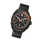 Bulova Racer Chronograph with Black Dial and Orange Accents #98B428 Bulova Racer Chronograph with Black Dial and Orange Accents #98B428