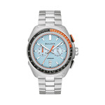Bulova Racer Chronograph with Blue Dial and Orange Accents #98B432 Bulova Racer Chronograph with Blue Dial and Orange Accents #98B432