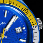 Bulova Snorkel Hybrid Ceramic Blue Tang Watch #98B445 Bulova Snorkel Hybrid Ceramic Blue Tang Watch #98B445