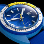 Bulova Snorkel Hybrid Ceramic Blue Tang Watch #98B445 Bulova Snorkel Hybrid Ceramic Blue Tang Watch #98B445