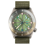 ADPT Series 1 GMT Titanium Field Watch with Mossy Shale Dial #ADPT-DT-MS ADPT Series 1 GMT Titanium Field Watch with Mossy Shale Dial #ADPT-DT-MS