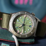 ADPT Series 1 GMT Titanium Field Watch with Mossy Shale Dial #ADPT-DT-MS ADPT Series 1 GMT Titanium Field Watch with Mossy Shale Dial #ADPT-DT-MS