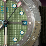 ADPT Series 1 GMT Titanium Field Watch with Mossy Shale Dial #ADPT-DT-MS ADPT Series 1 GMT Titanium Field Watch with Mossy Shale Dial #ADPT-DT-MS