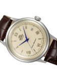 Orient 2nd-Gen Automatic Dress Watch with Cream Dial, Blue Hands #AC00009N Orient 2nd-Gen Automatic Dress Watch with Cream Dial, Blue Hands #AC00009N