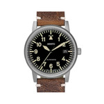 Aristo 38.5mm Swiss Automatic Vintage Aviator Watch with Sapphire Crystal #5H100 Aristo 38.5mm Swiss Automatic Vintage Aviator Watch with Sapphire Crystal #5H100