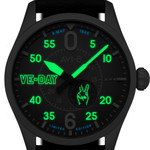 AVI-8 Spitfire Type 300 VE-Day 80th LE Valour Midnight Watch #AV-4073-01 AVI-8 Spitfire Type 300 VE-Day 80th LE Valour Midnight Watch #AV-4073-01