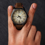 AVI-8 Spitfire Type 300 VE-Day 80th LE Valour Canvas Watch #AV-4073-02 AVI-8 Spitfire Type 300 VE-Day 80th LE Valour Canvas Watch #AV-4073-02