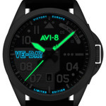 AVI-8 P-51 Mustang Patriot VE-Day 80th LE Victory Shadow Watch #AV-4082-03 AVI-8 P-51 Mustang Patriot VE-Day 80th LE Victory Shadow Watch #AV-4082-03