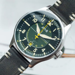 AVI-8 Hawker Hurricane Kent Automatic Hampshire with Green Dial #AV-4094-03 AVI-8 Hawker Hurricane Kent Automatic Hampshire with Green Dial #AV-4094-03