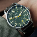 AVI-8 Hawker Hurricane Kent Automatic Hampshire with Green Dial #AV-4094-03 AVI-8 Hawker Hurricane Kent Automatic Hampshire with Green Dial #AV-4094-03