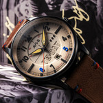 AVI-8 Hawker Hurricane VE-Day 80th LE Vanguard Beige Watch #AV-4094-06 AVI-8 Hawker Hurricane VE-Day 80th LE Vanguard Beige Watch #AV-4094-06