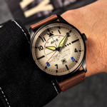 AVI-8 Hawker Hurricane VE-Day 80th LE Vanguard Beige Watch #AV-4094-06 AVI-8 Hawker Hurricane VE-Day 80th LE Vanguard Beige Watch #AV-4094-06