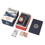 AVI-8 McKellar Dual Time Watch with Ivory Dial #AV-4101-0C AVI-8 McKellar Dual Time Watch with Ivory Dial #AV-4101-0C