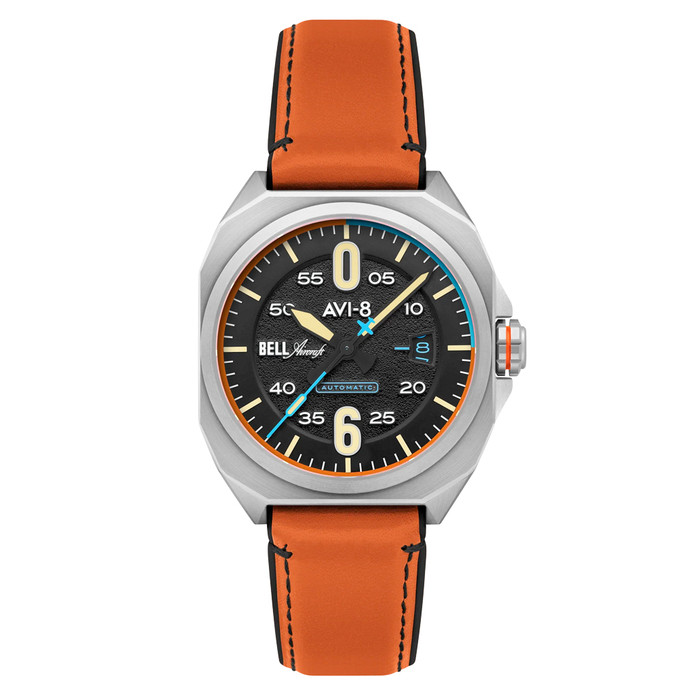AVI-8 Bell X-1 Machbuster Automatic Graphite Black Dial #AV-4115-01 AVI-8 Bell X-1 Machbuster Automatic Graphite Black Dial #AV-4115-01