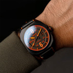 AVI-8 Bell X-1 Machbuster Automatic Jet Black Dial #AV-4115-04 AVI-8 Bell X-1 Machbuster Automatic Jet Black Dial #AV-4115-04