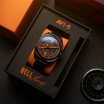 AVI-8 Bell X-1 Machbuster Automatic Jet Black Dial #AV-4115-04 AVI-8 Bell X-1 Machbuster Automatic Jet Black Dial #AV-4115-04