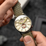 AVI-8 Hawker Typhoon Baldwin Automatic Dark Khaki Dial #AV-4119-04 AVI-8 Hawker Typhoon Baldwin Automatic Dark Khaki Dial #AV-4119-04