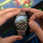 AVI-8 FLYBOY Capcom 1942 Automatic Pixel LE Silver Ace #AV-4121-11 AVI-8 FLYBOY Capcom 1942 Automatic Pixel LE Silver Ace #AV-4121-11