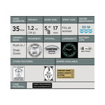Bertucci M-2RA Women's Field Watch with Aquamarine Dial #18510 Bertucci M-2RA Women's Field Watch with Aquamarine Dial #18510
