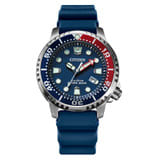 Citizen Eco-Drive Promaster Dive Watch with Blue Dial and Rubber Strap #BN0168-06L Citizen Eco-Drive Promaster Dive Watch with Blue Dial and Rubber Strap #BN0168-06L