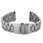Islander 22mm Universal Fit Brushed Solid-Link Watch Bracelet #BRAC-32side Islander 22mm Universal Fit Brushed Solid-Link Watch Bracelet #BRAC-32side