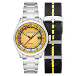 Cadola Paddock Automatic Watch with Lemon Yellow Dial #CD-1037-33 Cadola Paddock Automatic Watch with Lemon Yellow Dial #CD-1037-33