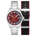 Cadola Paddock Automatic Watch with Deep Red Dial #CD-1037-55 Cadola Paddock Automatic Watch with Deep Red Dial #CD-1037-55