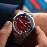 Cadola Paddock Automatic Watch with Deep Red Dial #CD-1037-55 Cadola Paddock Automatic Watch with Deep Red Dial #CD-1037-55