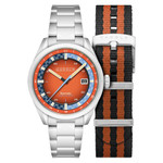 Cadola Paddock Automatic Watch with Burnt Orange Dial #CD-1037-66 Cadola Paddock Automatic Watch with Burnt Orange Dial #CD-1037-66