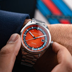 Cadola Paddock Automatic Watch with Burnt Orange Dial #CD-1037-66 Cadola Paddock Automatic Watch with Burnt Orange Dial #CD-1037-66