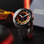 Cadola Giulia Suprema Automatic Watch with Glossy Black Dial #CD-1044-11 Cadola Giulia Suprema Automatic Watch with Glossy Black Dial #CD-1044-11