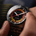 Cadola Giulia Suprema Automatic Watch with Glossy Black Dial #CD-1044-11 Cadola Giulia Suprema Automatic Watch with Glossy Black Dial #CD-1044-11