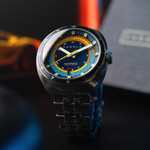 Cadola Giulia Suprema Automatic Watch with Dark Slate Blue Dial #CD-1044-33 Cadola Giulia Suprema Automatic Watch with Dark Slate Blue Dial #CD-1044-33