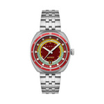 Cadola Giulia Suprema Automatic Watch with Metallic Red Dial #CD-1044-44 Cadola Giulia Suprema Automatic Watch with Metallic Red Dial #CD-1044-44