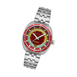 Cadola Giulia Suprema Automatic Watch with Metallic Red Dial #CD-1044-44 Cadola Giulia Suprema Automatic Watch with Metallic Red Dial #CD-1044-44