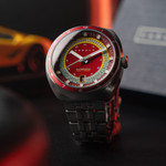 Cadola Giulia Suprema Automatic Watch with Metallic Red Dial #CD-1044-44 Cadola Giulia Suprema Automatic Watch with Metallic Red Dial #CD-1044-44