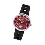 Cadola RPM Automatic Watch with Firebrick Red Dial #CD-1055-04 Cadola RPM Automatic Watch with Firebrick Red Dial #CD-1055-04