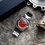 Cadola Lydden Hill Automatic Bumper Red Dial #CD-1056-44 Cadola Lydden Hill Automatic Bumper Red Dial #CD-1056-44