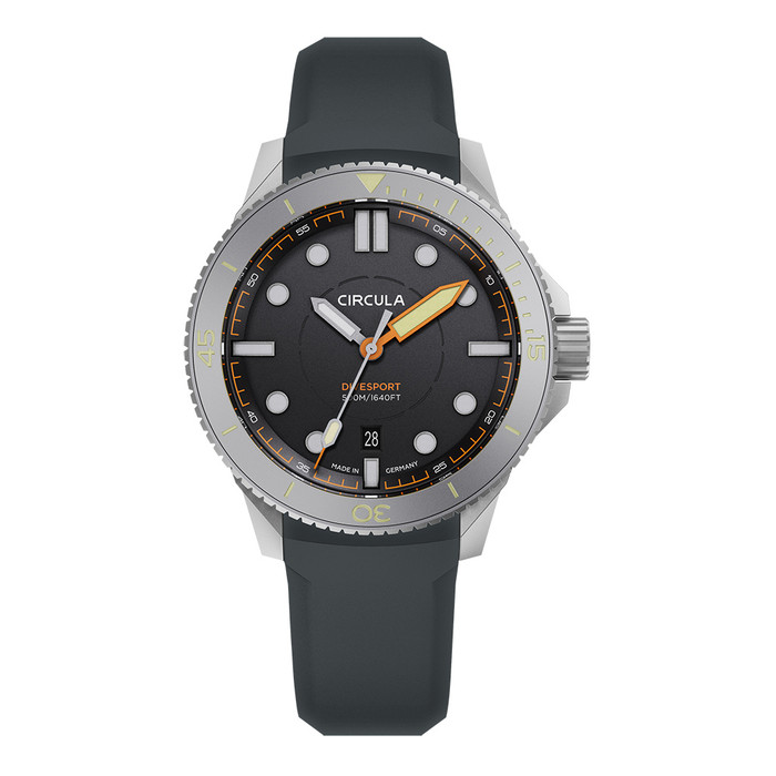 Circula DiveSport Titanium Automatic Dive Watch with Black Dial #DE-TR-ST Circula DiveSport Titanium Automatic Dive Watch with Black Dial #DE-TR-ST