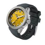 Circula DiveSport Titanium Automatic Dive Watch with Yellow Dial #DE-TR-JT Circula DiveSport Titanium Automatic Dive Watch with Yellow Dial #DE-TR-JT