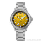 Circula DiveSport Titanium Automatic Dive Watch with Yellow Dial #DE-TR-JT Circula DiveSport Titanium Automatic Dive Watch with Yellow Dial #DE-TR-JT
