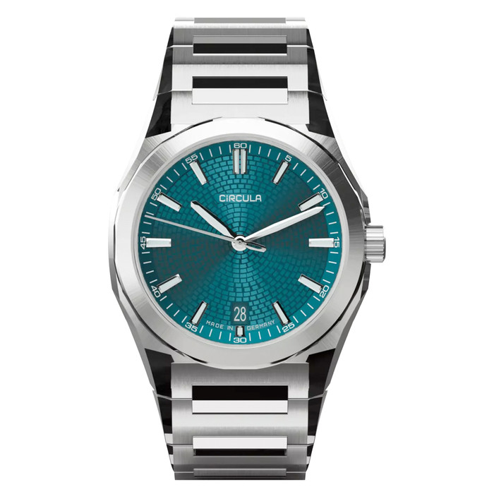 Circula Facet Petrol Automatic Sports Watch #FS-SV-PP Circula Facet Petrol Automatic Sports Watch #FS-SV-PP