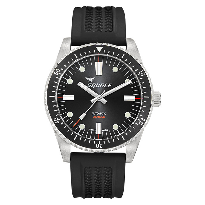 Squale Montauk 300M Swiss Automatic Diver with Black Sea Dial #MTK-21 Squale Montauk 300M Swiss Automatic Diver with Black Sea Dial #MTK-21