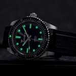 Squale Montauk 300M Swiss Automatic Diver with Black Sea Dial #MTK-21 Squale Montauk 300M Swiss Automatic Diver with Black Sea Dial #MTK-21