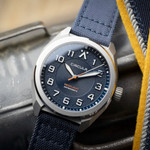 Circula ProFlight Automatic Pilot Watch with Blue Dial #PFE-SS-BB Circula ProFlight Automatic Pilot Watch with Blue Dial #PFE-SS-BB