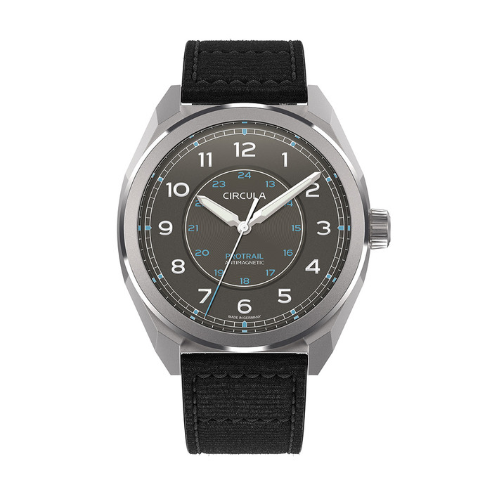 Circula ProTrail Automatic Field Watch with Grey Dial #PE-SS-GS Circula ProTrail Automatic Field Watch with Grey Dial #PE-SS-GS