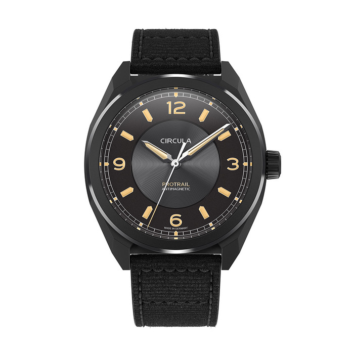 Circula ProTrail Automatic Field Watch with Black Dial (LE) #PE-DS-SS Circula ProTrail Automatic Field Watch with Black Dial (LE) #PE-DS-SS